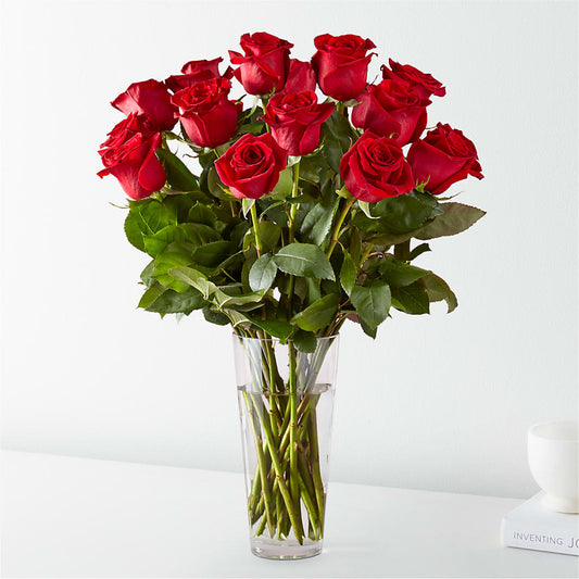 Long Stem Red Rose Bouquet – Reema Floral, Nolensville TN