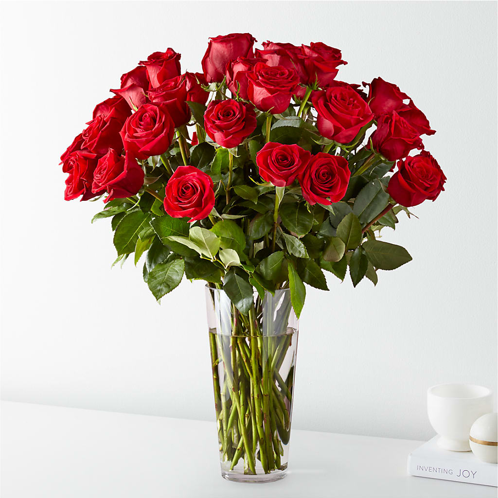 Long Stem Red Rose Bouquet – Reema Floral, Nolensville TN