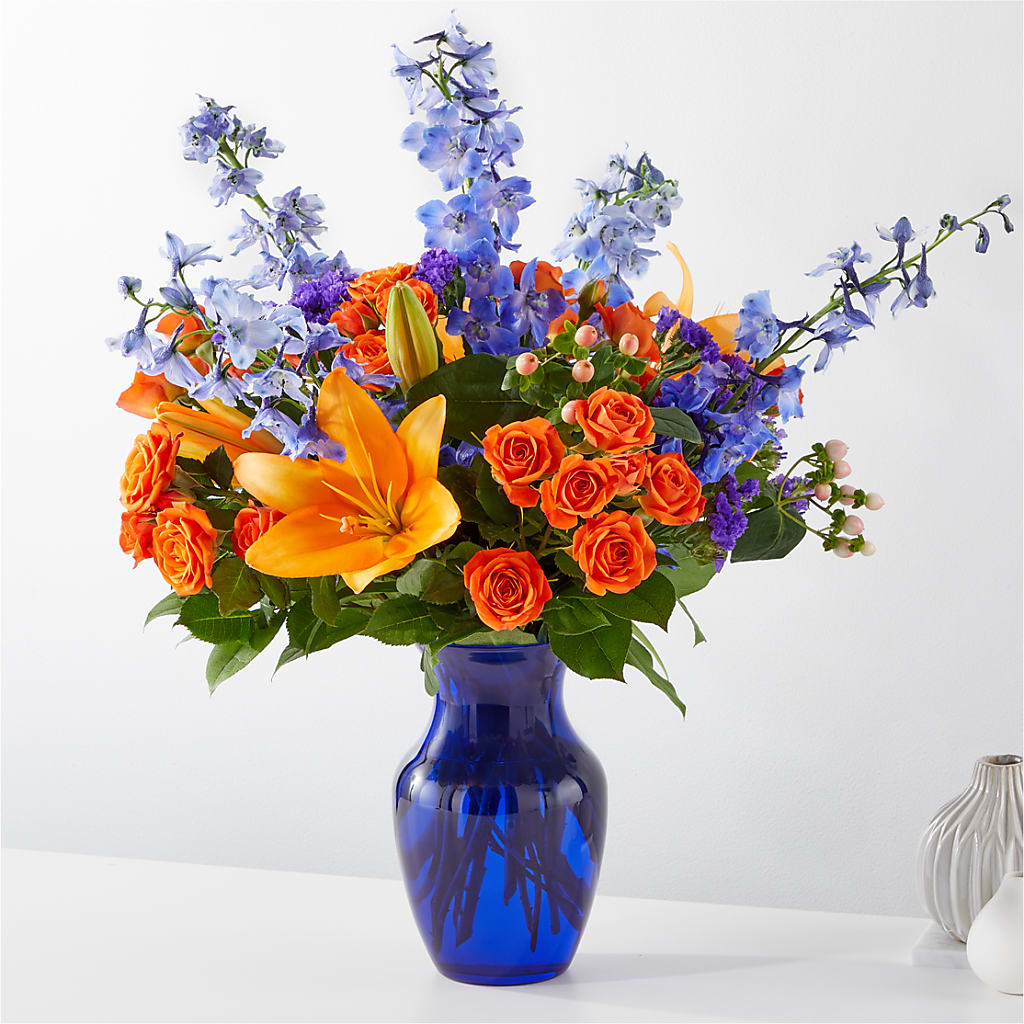 Radiant Citrus Bouquet – Reema Floral, Nolensville TN
