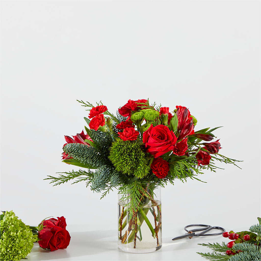 Merry Moment Bouquet – A Florist Original – Reema Floral, Nolensville TN
