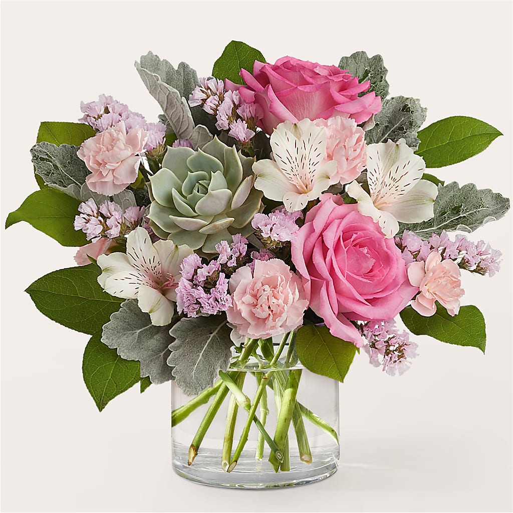 Dusty Rose Bouquet – Reema Floral, Nolensville TN