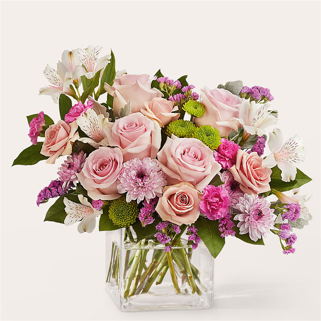 Pink Suede Bouquet – Reema Floral, Nolensville TN