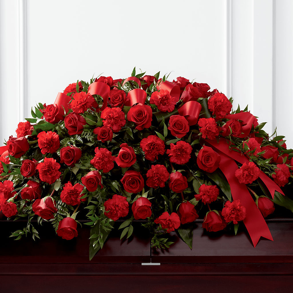 Tribute of Life Casket Spray – Reema Floral, Nolensville TN