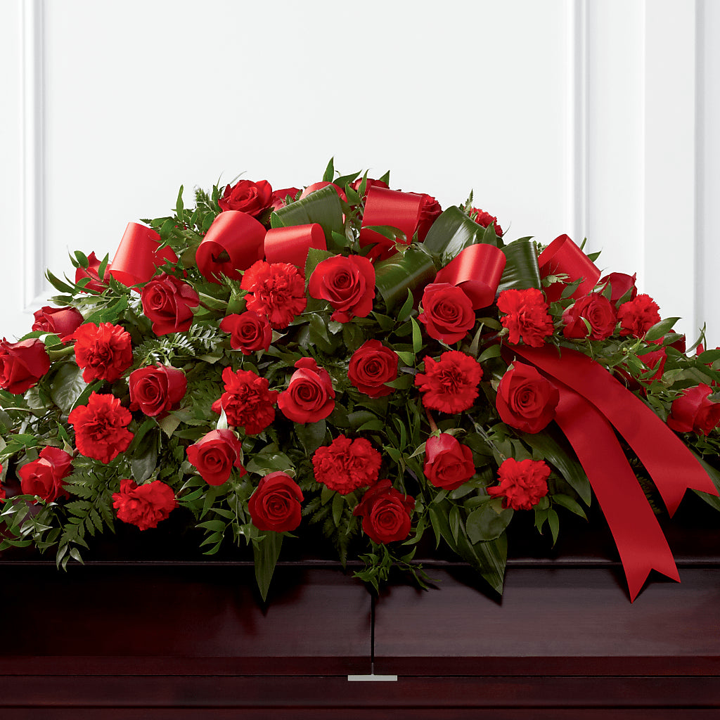 Tribute of Life Casket Spray – Reema Floral, Nolensville TN