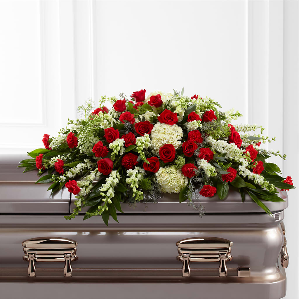 Sincerity Casket Spray – Reema Floral, Nolensville TN