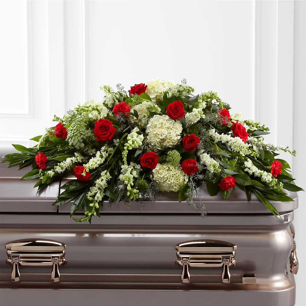 Sincerity Casket Spray – Reema Floral, Nolensville TN
