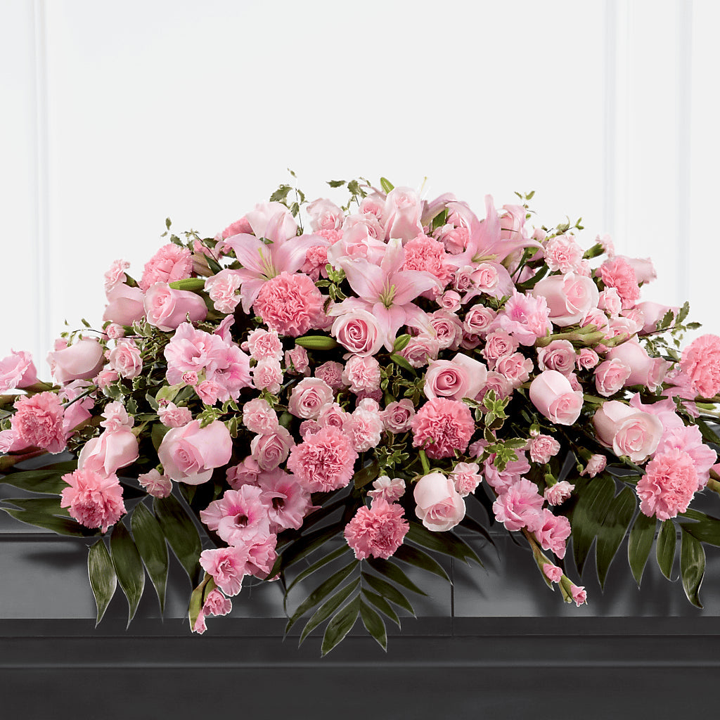 Garden of Comfort Casket Spray (Standard) – Reema Floral, Nolensville TN