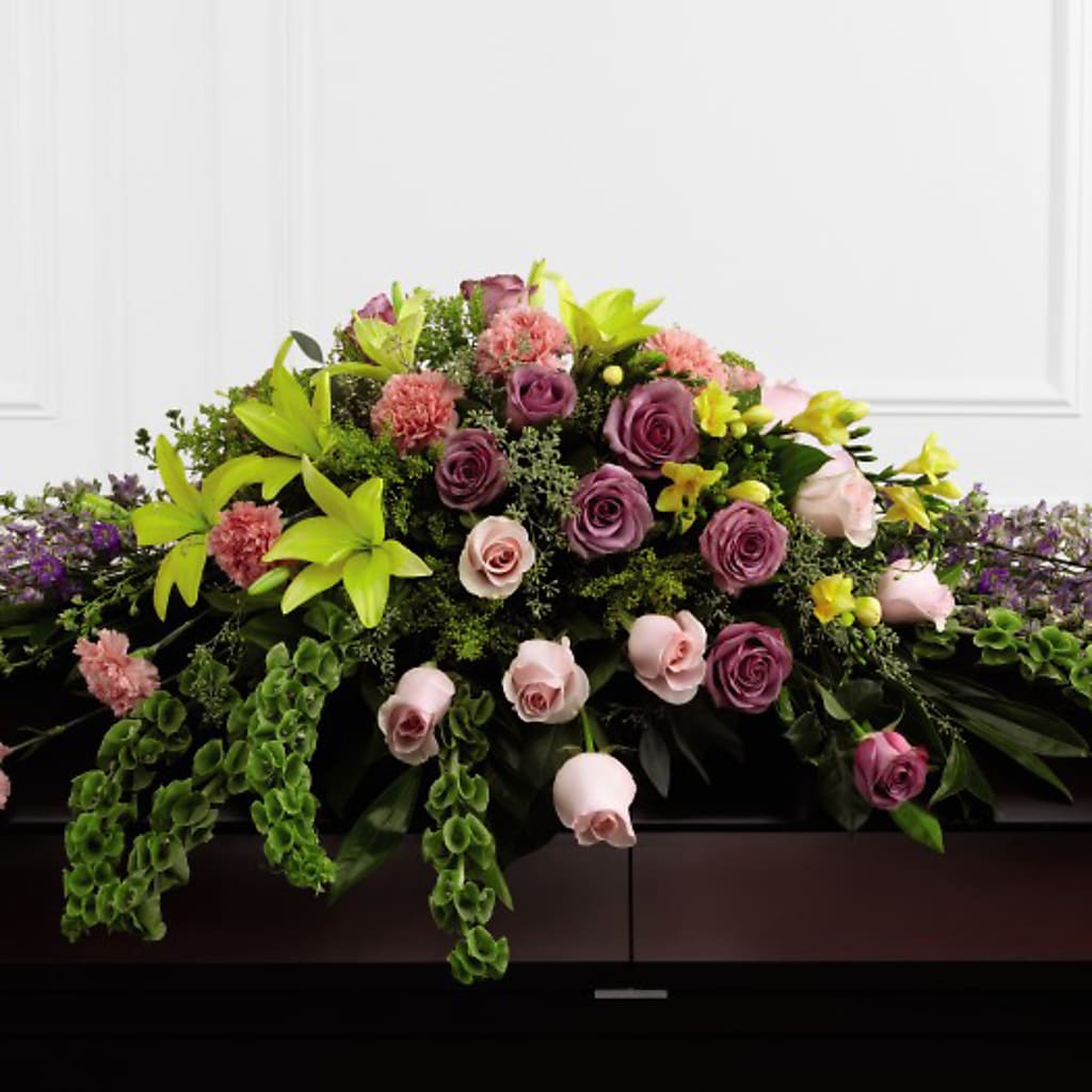 Forever Beloved Casket Spray – Reema Floral, Nolensville TN