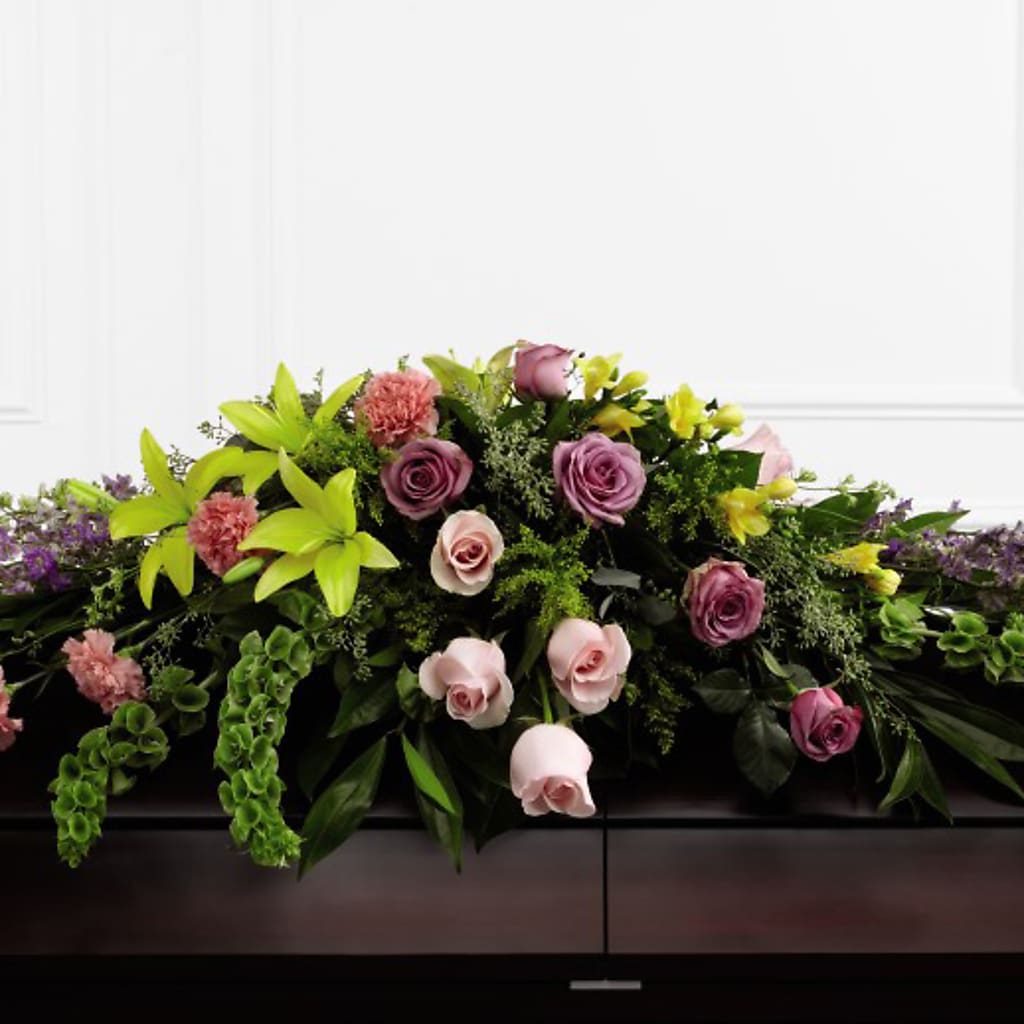 Forever Beloved Casket Spray – Reema Floral, Nolensville TN