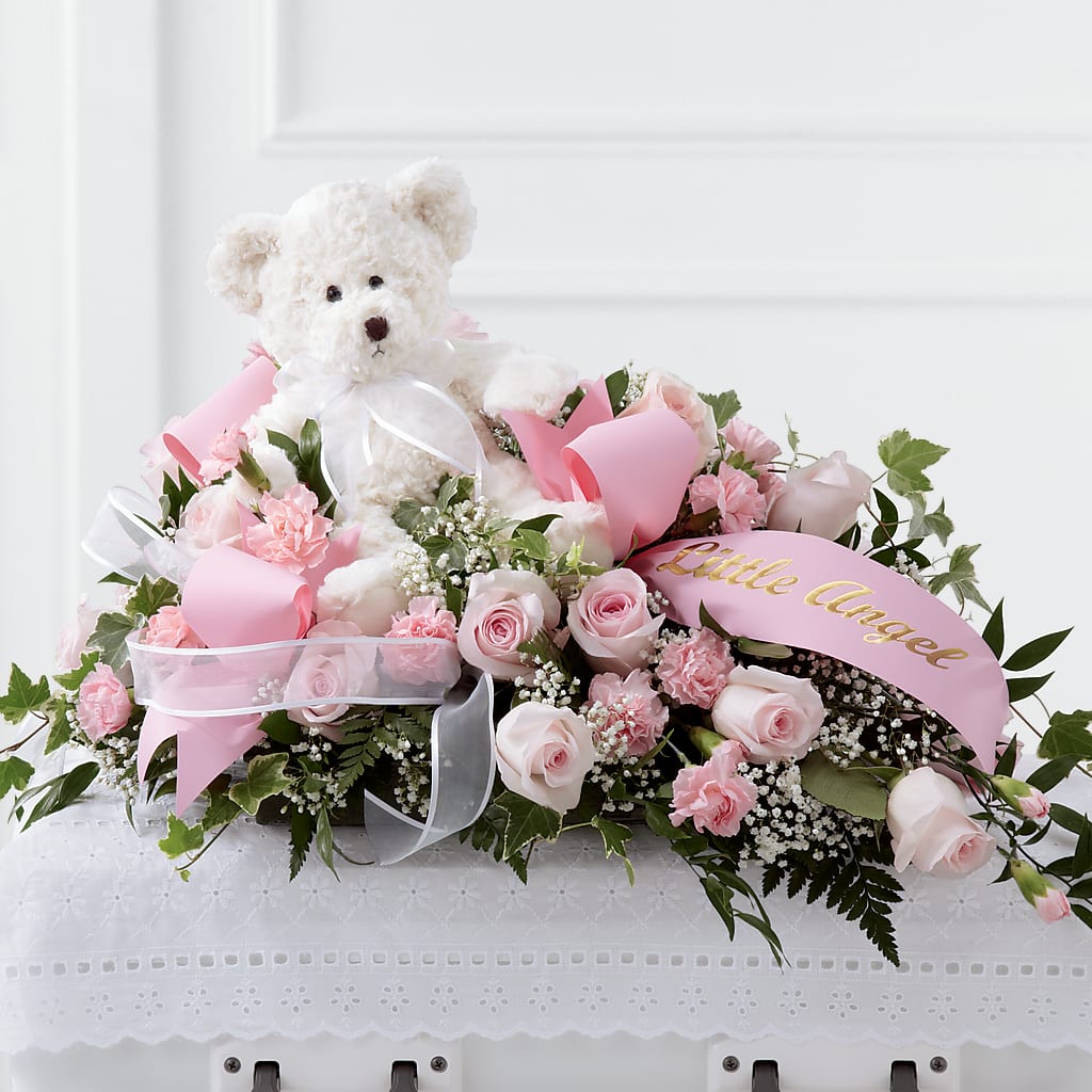 Touch of Sympathy Casket Spray – Reema Floral, Nolensville TN