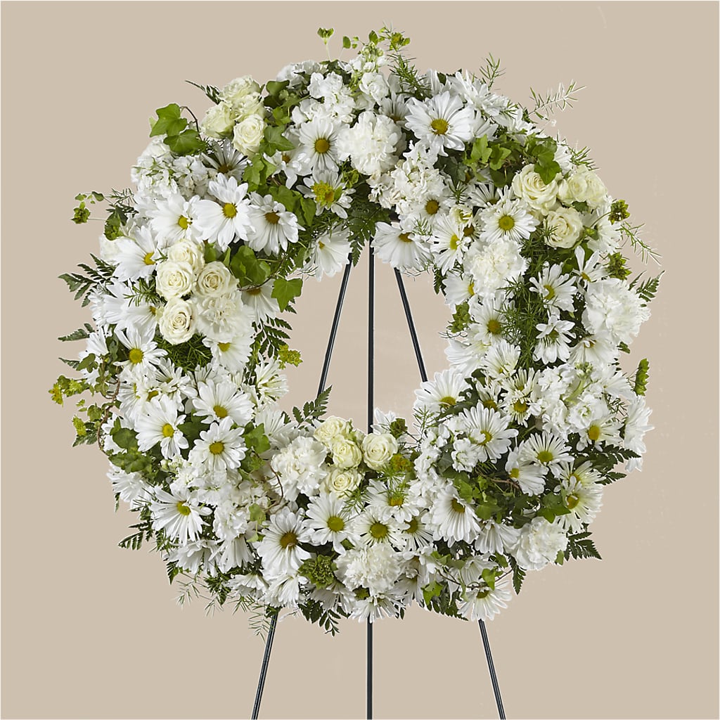 Faithful Wishes Wreath – Reema Floral, Nolensville TN