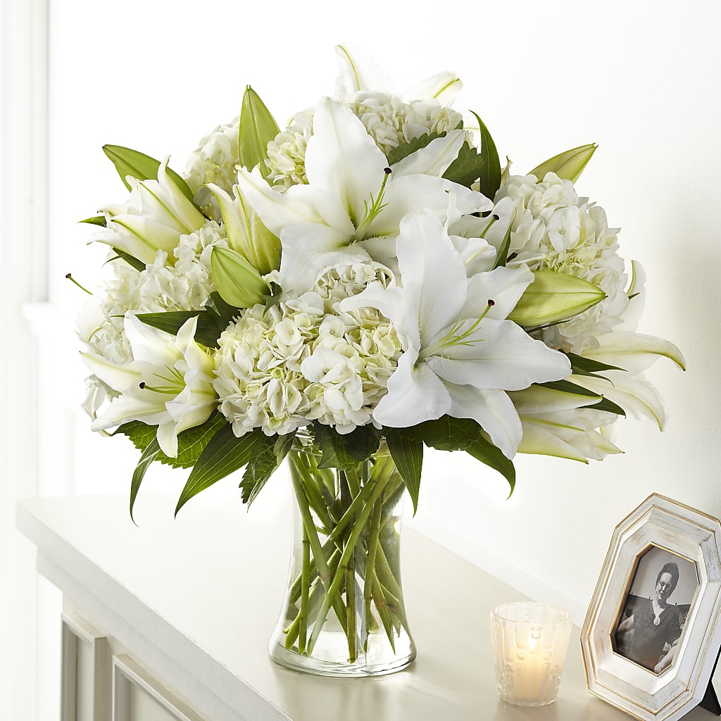Compassionate Lily Bouquet – Reema Floral, Nolensville TN