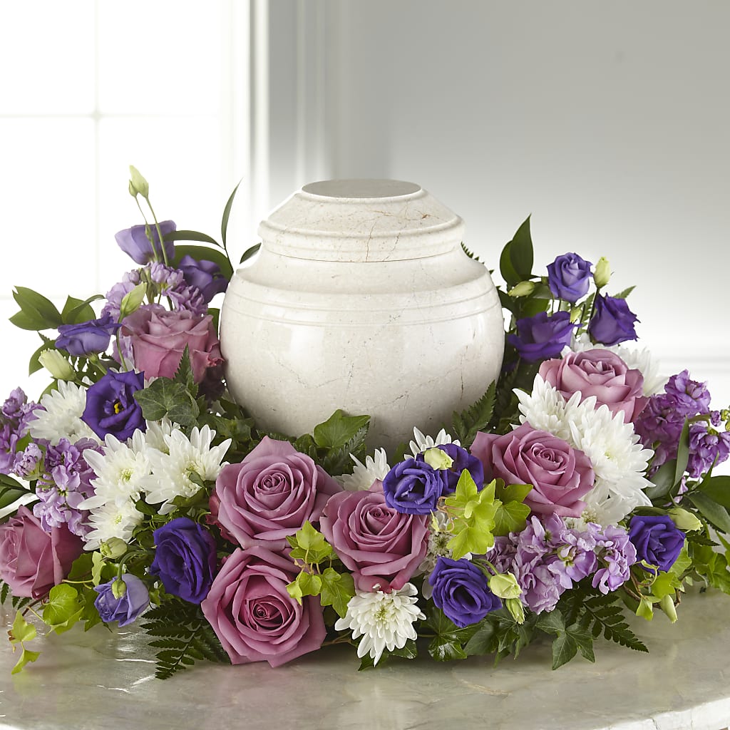 Blooming Sympathy Cremation Adornment – Reema Floral, Nolensville TN