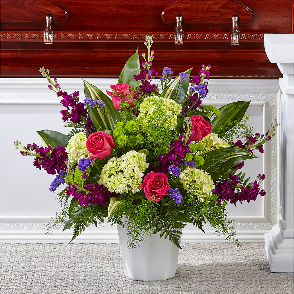 Beautiful Horizons Floor Basket – Reema Floral, Nolensville TN