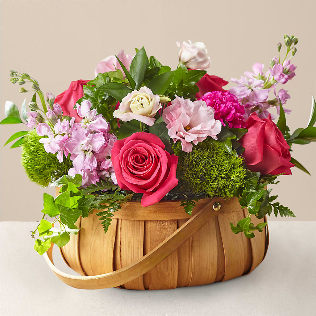 Radiance in Bloom Basket – Reema Floral, Nolensville TN