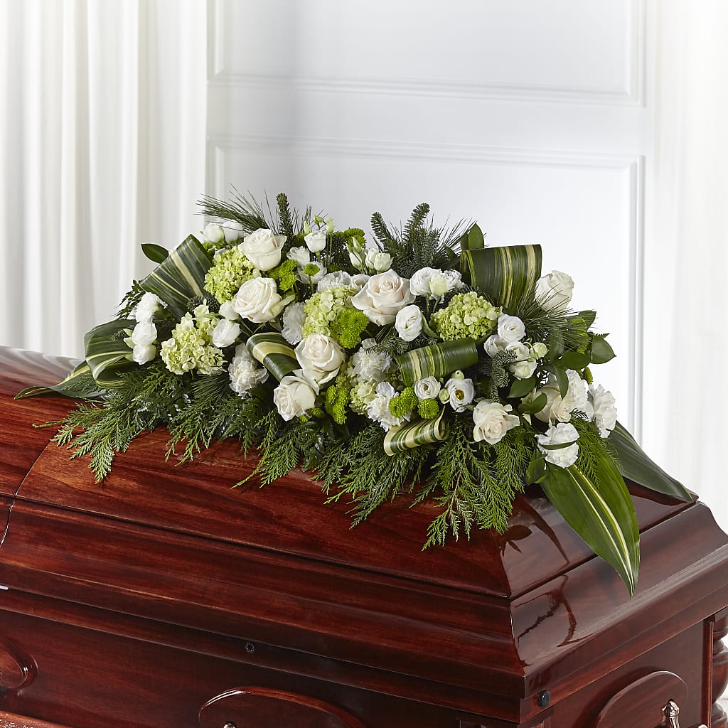 Hopeful Gesture Casket Spray – Reema Floral, Nolensville TN
