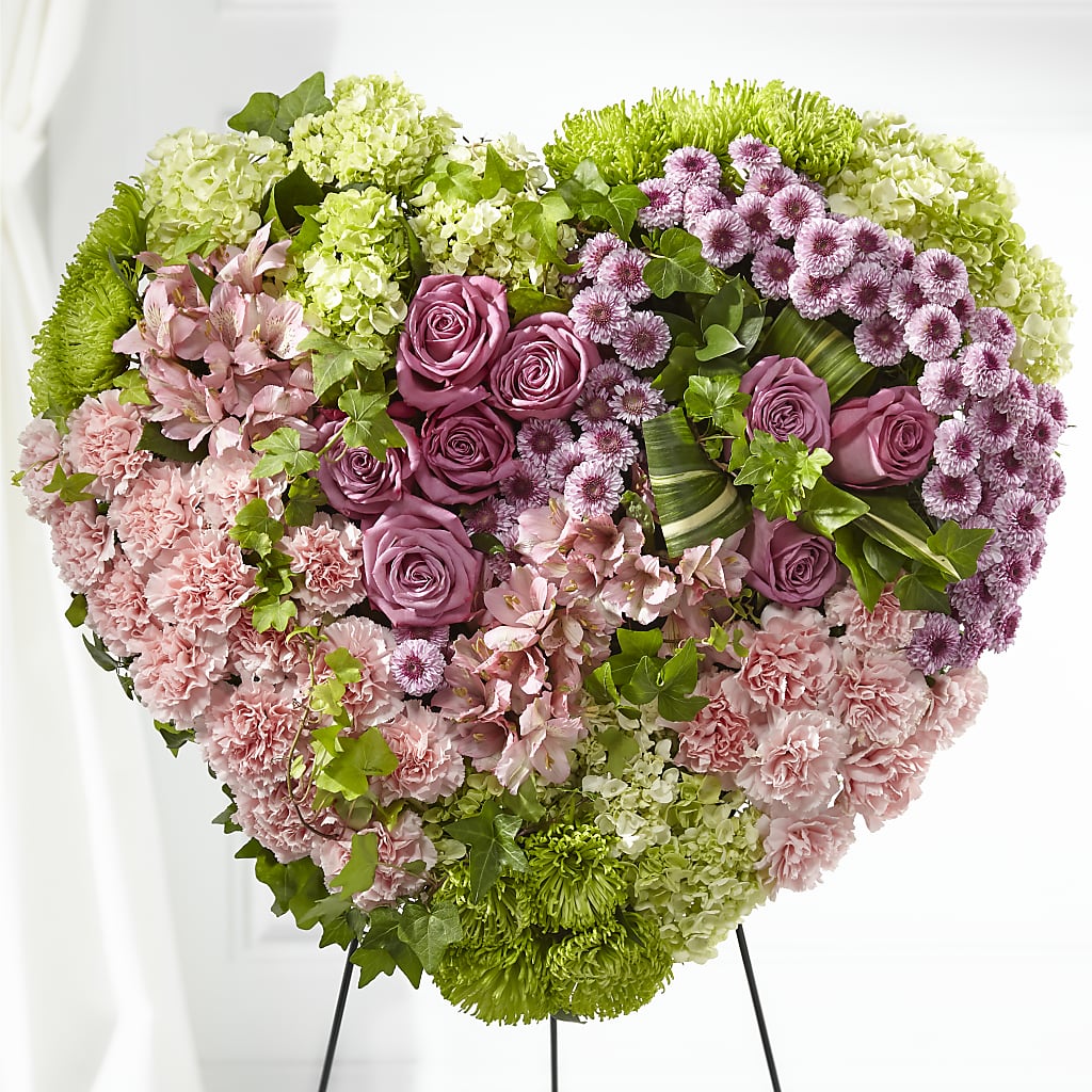 Heartwarming Standing Heart – Reema Floral, Nolensville TN