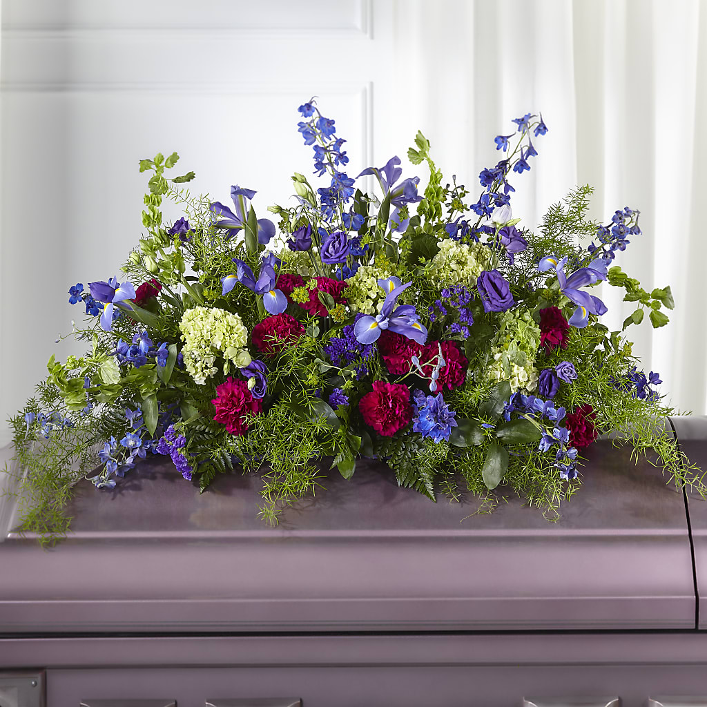 Always Treasured Casket Spray – Reema Floral, Nolensville TN