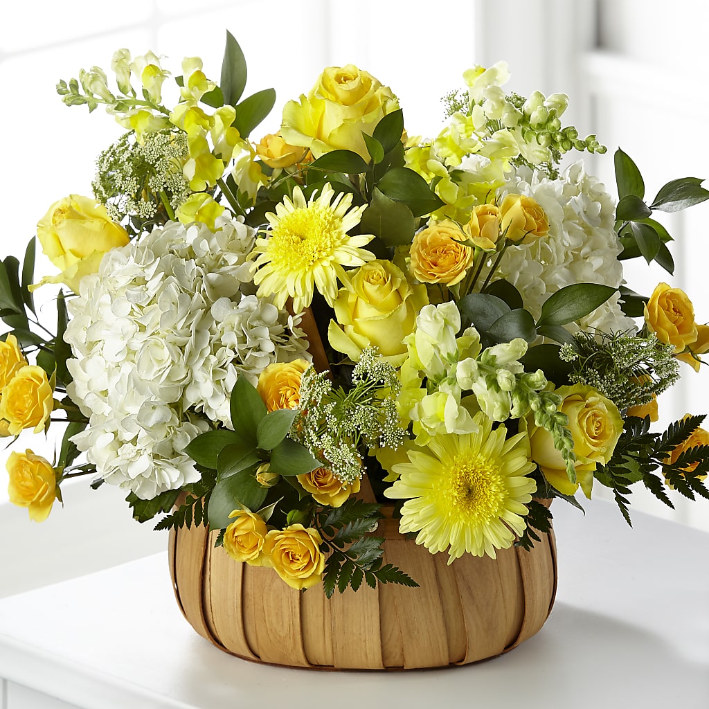 Rustic Remembrance Basket – Reema Floral, Nolensville TN