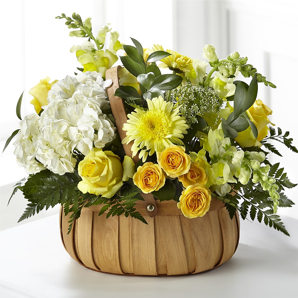 Rustic Remembrance Basket – Reema Floral, Nolensville TN