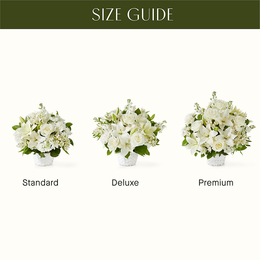 Peaceful Reflections Arrangement – Reema Floral, Nolensville TN