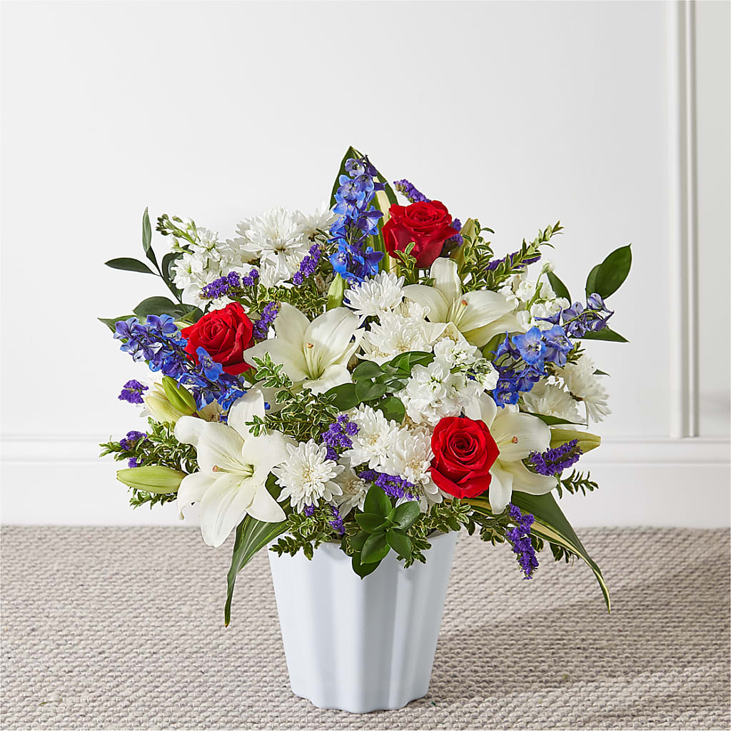 Consoled Floor Basket – Reema Floral, Nolensville TN