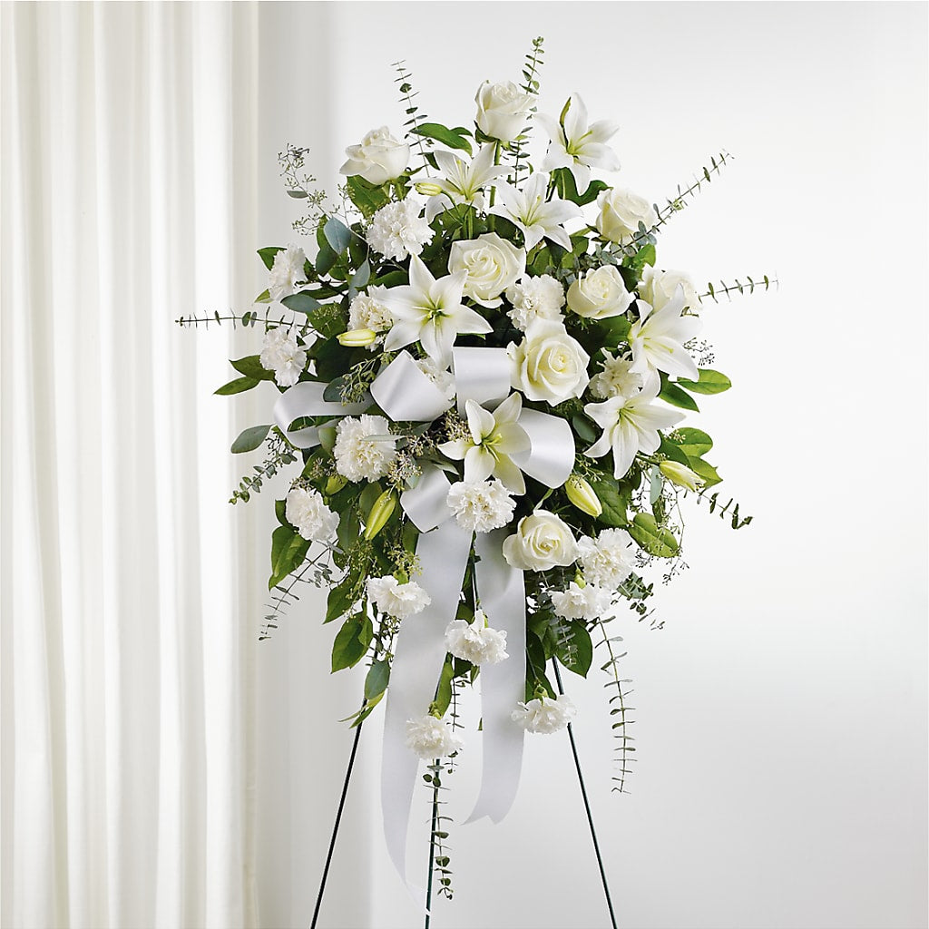 With Care Standing Spray – Reema Floral, Nolensville TN