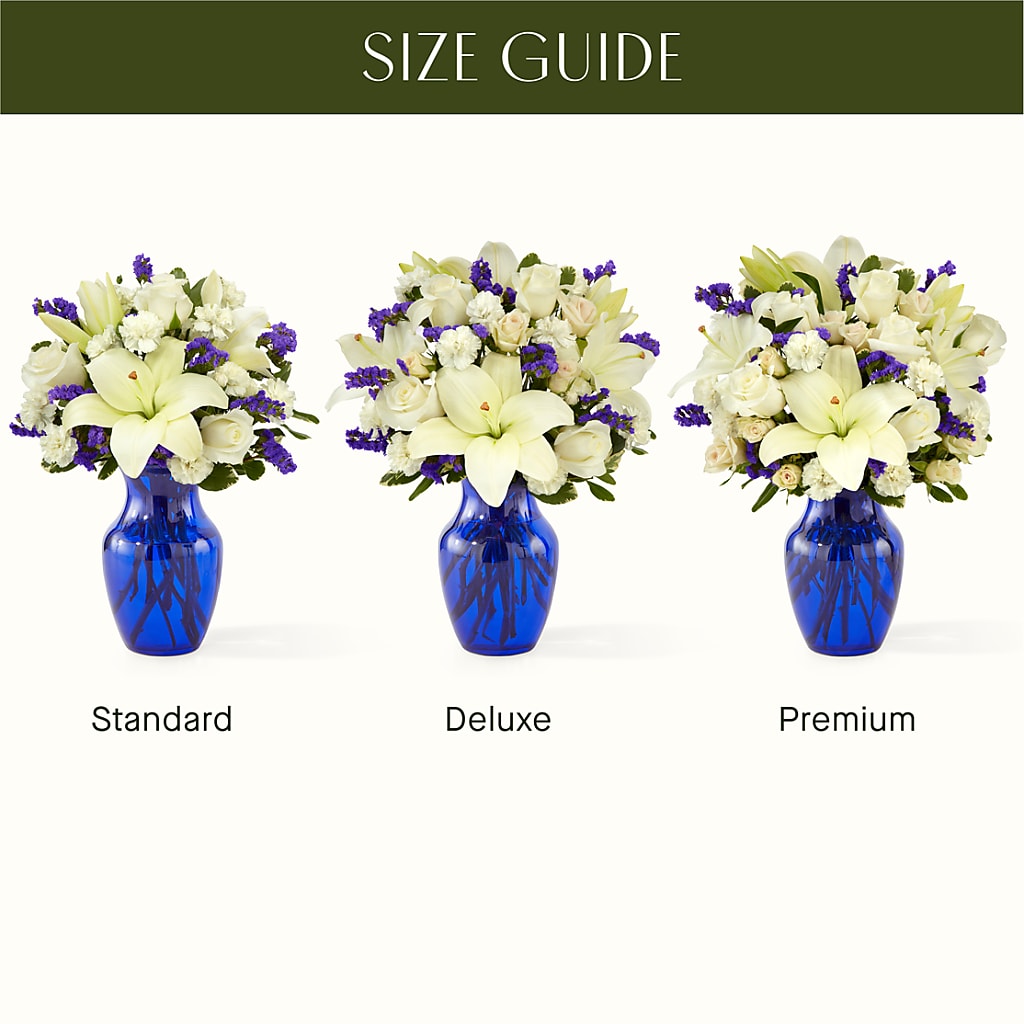 Sapphire Rush Bouquet – Reema Floral, Nolensville TN