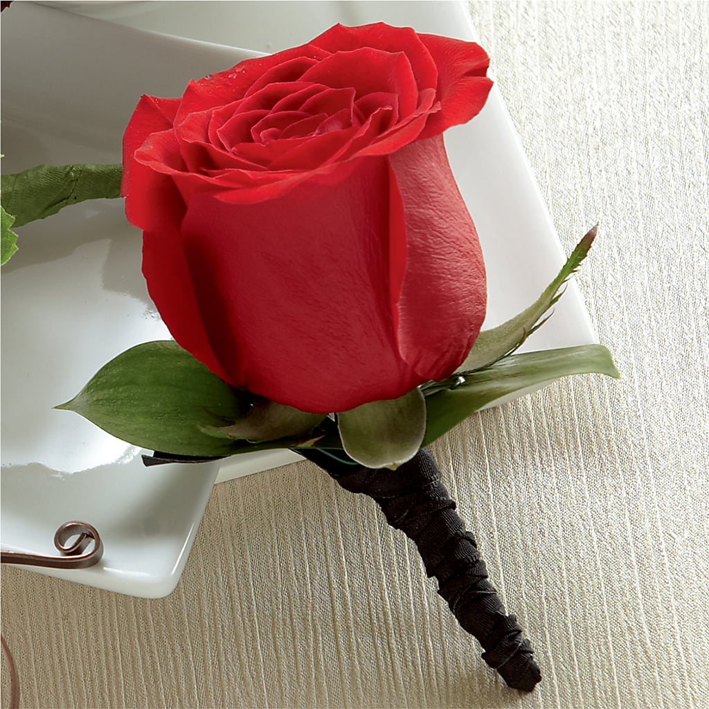 Red Rose Boutonniere – Reema Floral, Nolensville TN