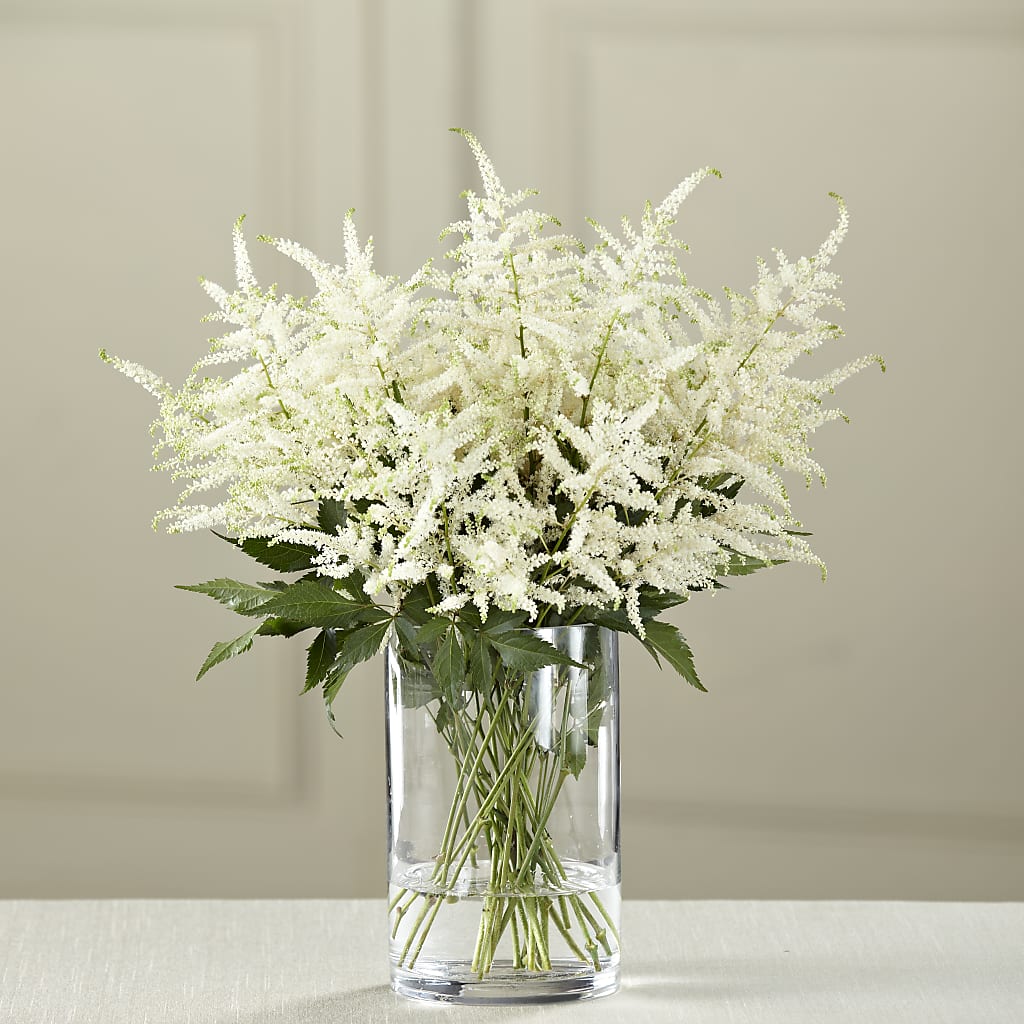 White Astilbe Bouquet – Reema Floral, Nolensville TN