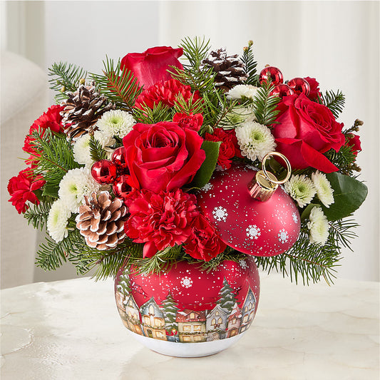 Christmas Carols Ornament –  Reema Floral, Nolensville TN