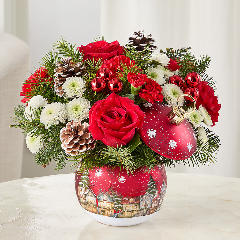 Christmas Carols Ornament –  Reema Floral, Nolensville TN