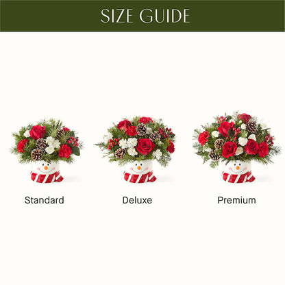 Jolly Snowman Bouquet –  Reema Floral, Nolensville TN