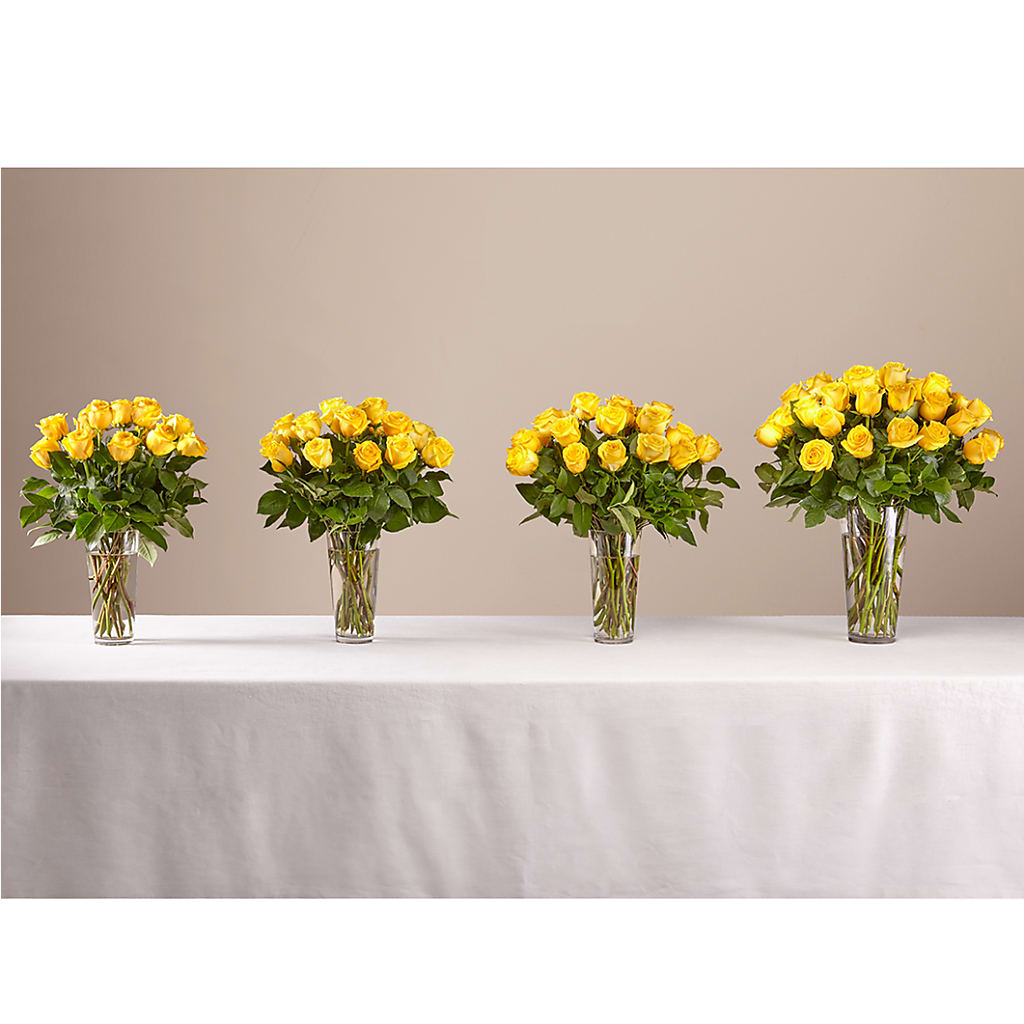 Long Stem Yellow Rose Bouquet –  Reema Floral, Nolensville TN