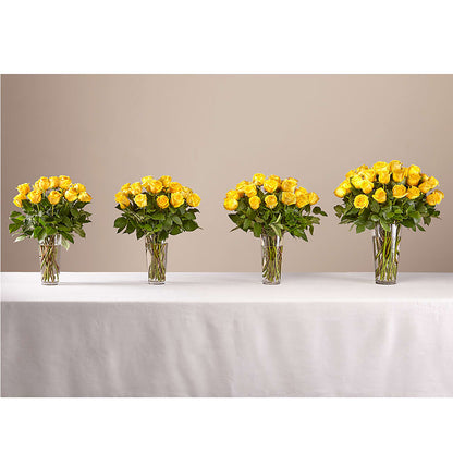 Long Stem Yellow Rose Bouquet –  Reema Floral, Nolensville TN