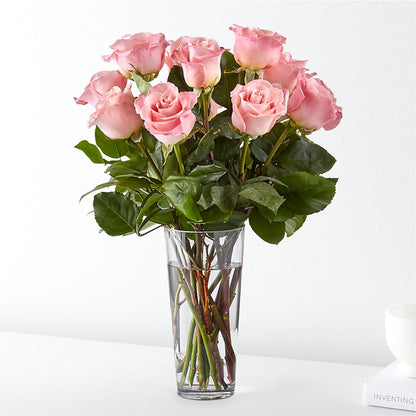 Long Stem Pink Rose Bouquet –  Reema Floral, Nolensville TN
