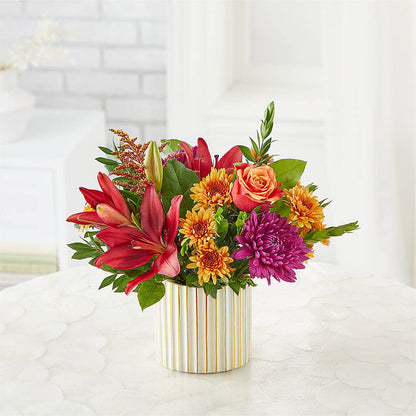 Burgundy Landscape Bouquet –  Reema Floral, Nolensville TN