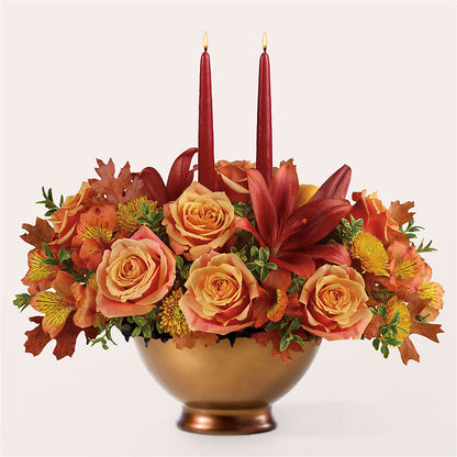 Harvest Table Centerpiece –  Reema Floral, Nolensville TN