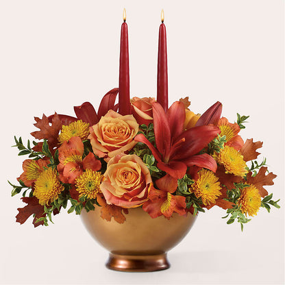 Harvest Table Centerpiece –  Reema Floral, Nolensville TN