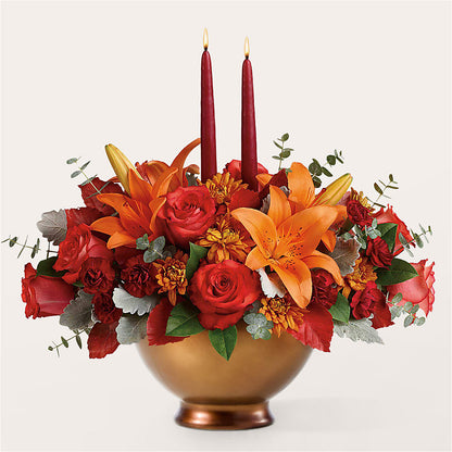 Fruits of Fall Centerpiece –  Reema Floral, Nolensville TN