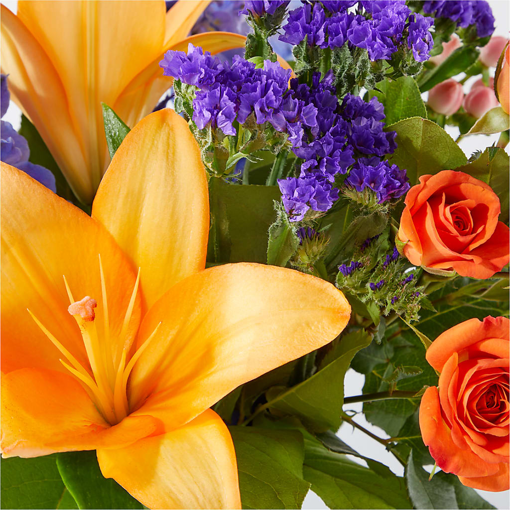 Radiant Citrus Bouquet –  Reema Floral, Nolensville TN