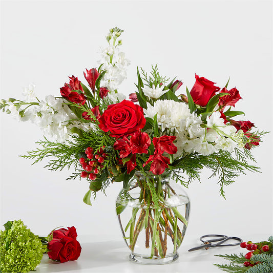 Merry Moment Bouquet – A Florist Original –  Reema Floral, Nolensville TN