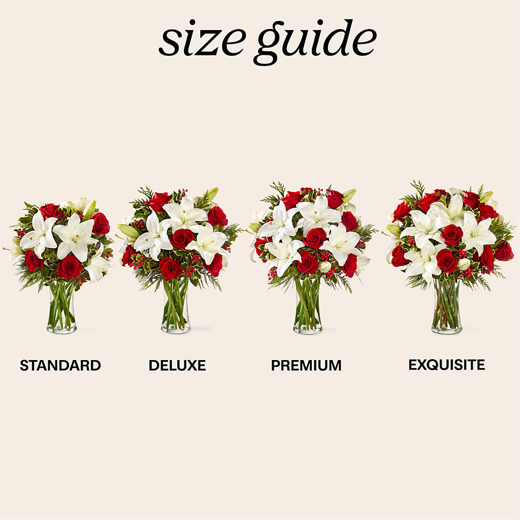 Sparkling Snowflakes Bouquet –  Reema Floral, Nolensville TN
