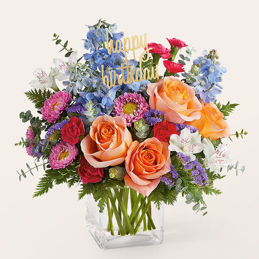 Birthday Bash Bouquet –  Reema Floral, Nolensville TN