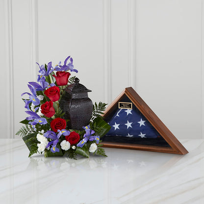 Patriotic Tribute Arrangement –  Reema Floral, Nolensville TN