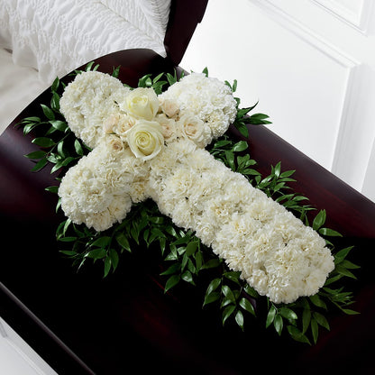 Peaceful Memories Casket Spray (Standard) –  Reema Floral, Nolensville TN