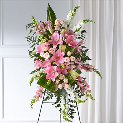 Elegant Embrace Standing Spray –  Reema Floral, Nolensville TN