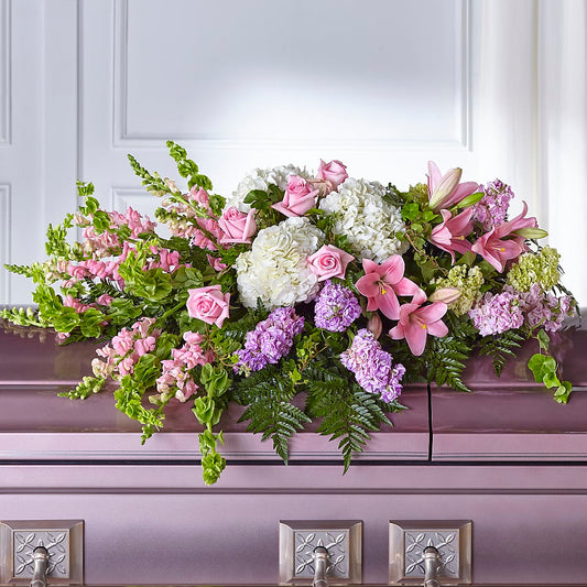 Life's Gratitude Casket Spray –  Reema Floral, Nolensville TN