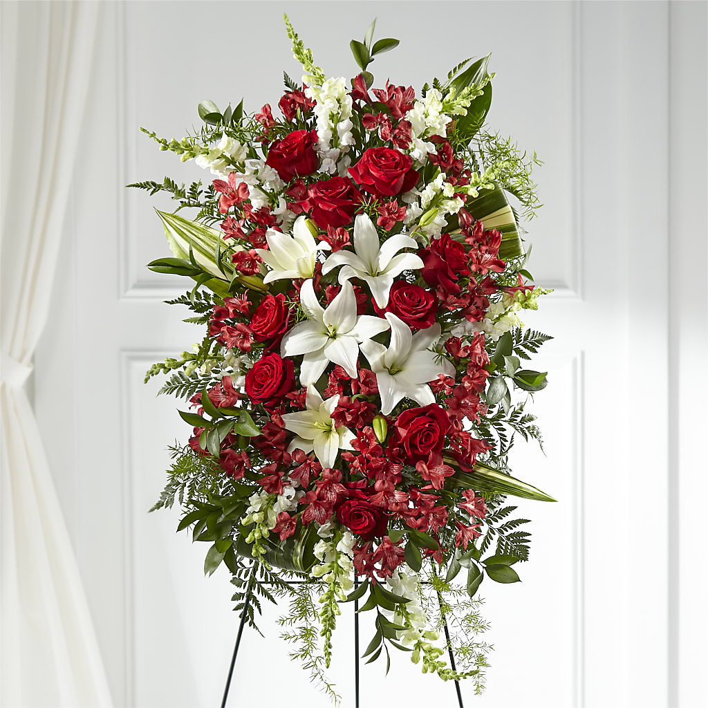 Everlasting Memory Standing Spray –  Reema Floral, Nolensville TN