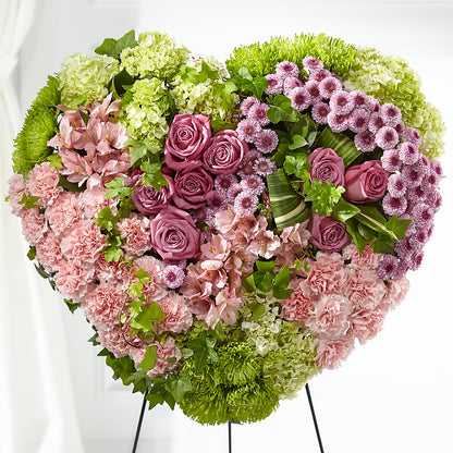 Heartwarming Standing Heart –  Reema Floral, Nolensville TN
